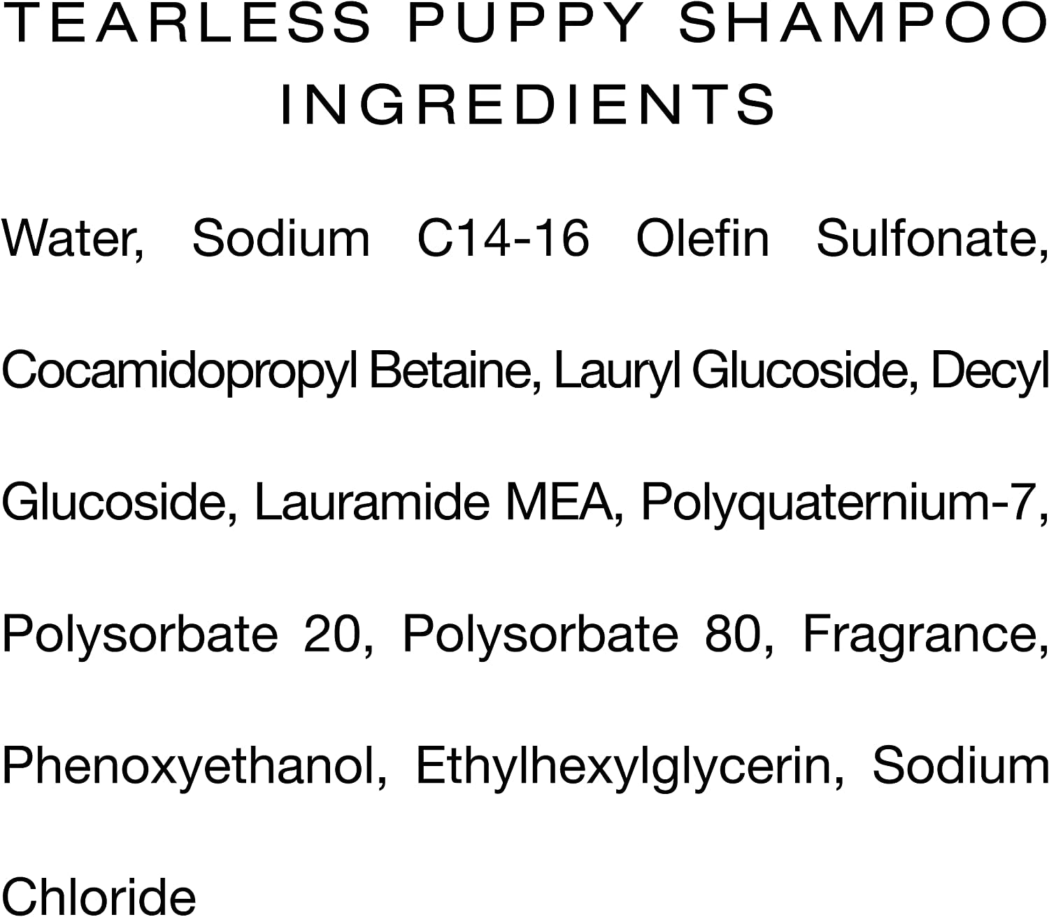 - Everyday Natural Luxury Tearless Puppy Shampoo - Cotton + Fresh Orchid - Sulfate & Paraben Free Formula - Gentle Pet Shampoo for Dogs of All Ages & Coat Types - Made in the USA - 1 Gal, (823-Gal)
